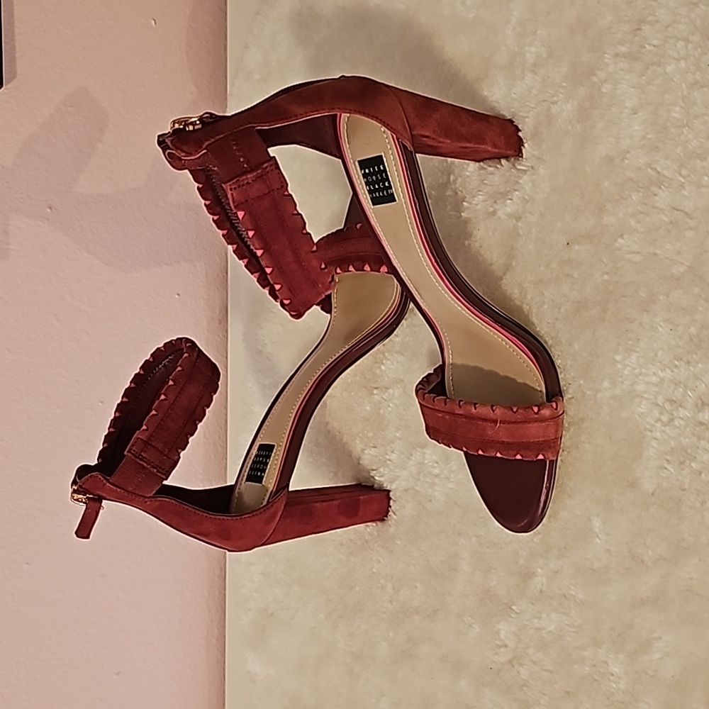 Sexy Burgundy Sandals
